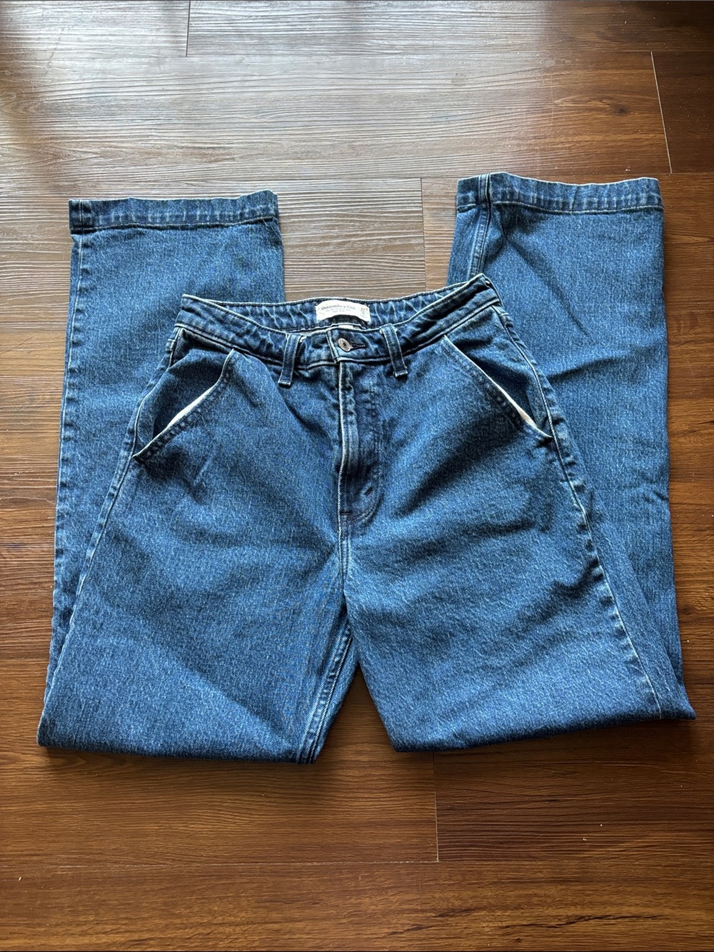 Abercrombie & Fitch Relaxed Fit Blue Men's Jeans